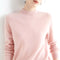 100% Merino Wool Cashmere Sweater Women Knitted Sweater Turtleneck Long Sleeve Pullovers Autumn Winter Clothing Warm Jumper Tops